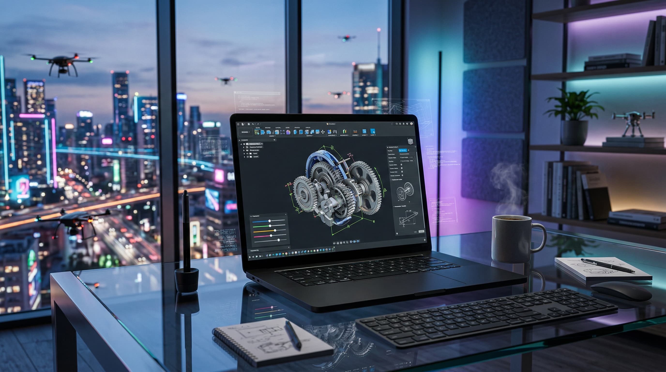 FluidCAD Launches JavaScript Parametric CAD for Web 3D Modeling