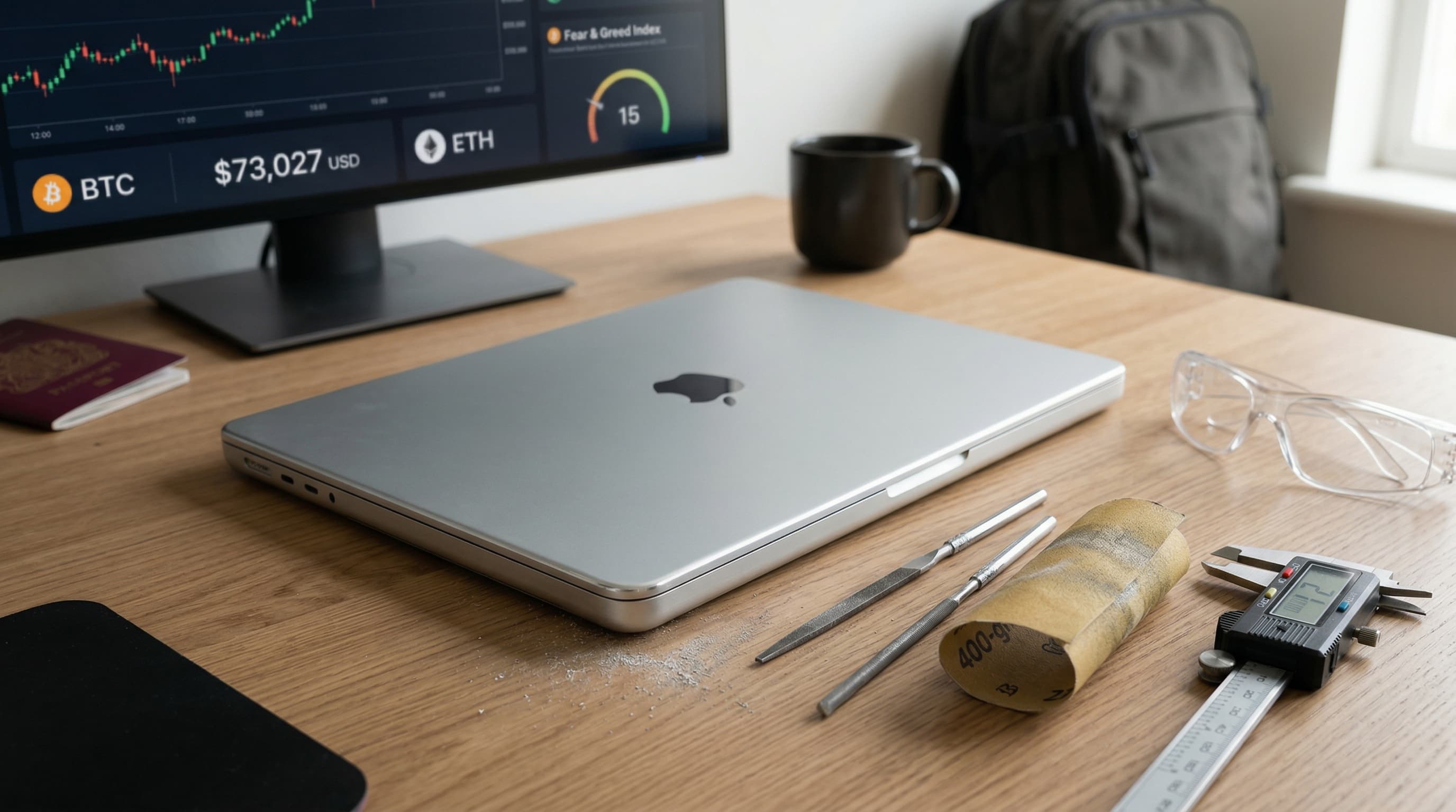 Alex Chen's DIY MacBook Corner Filing Boosts Portability