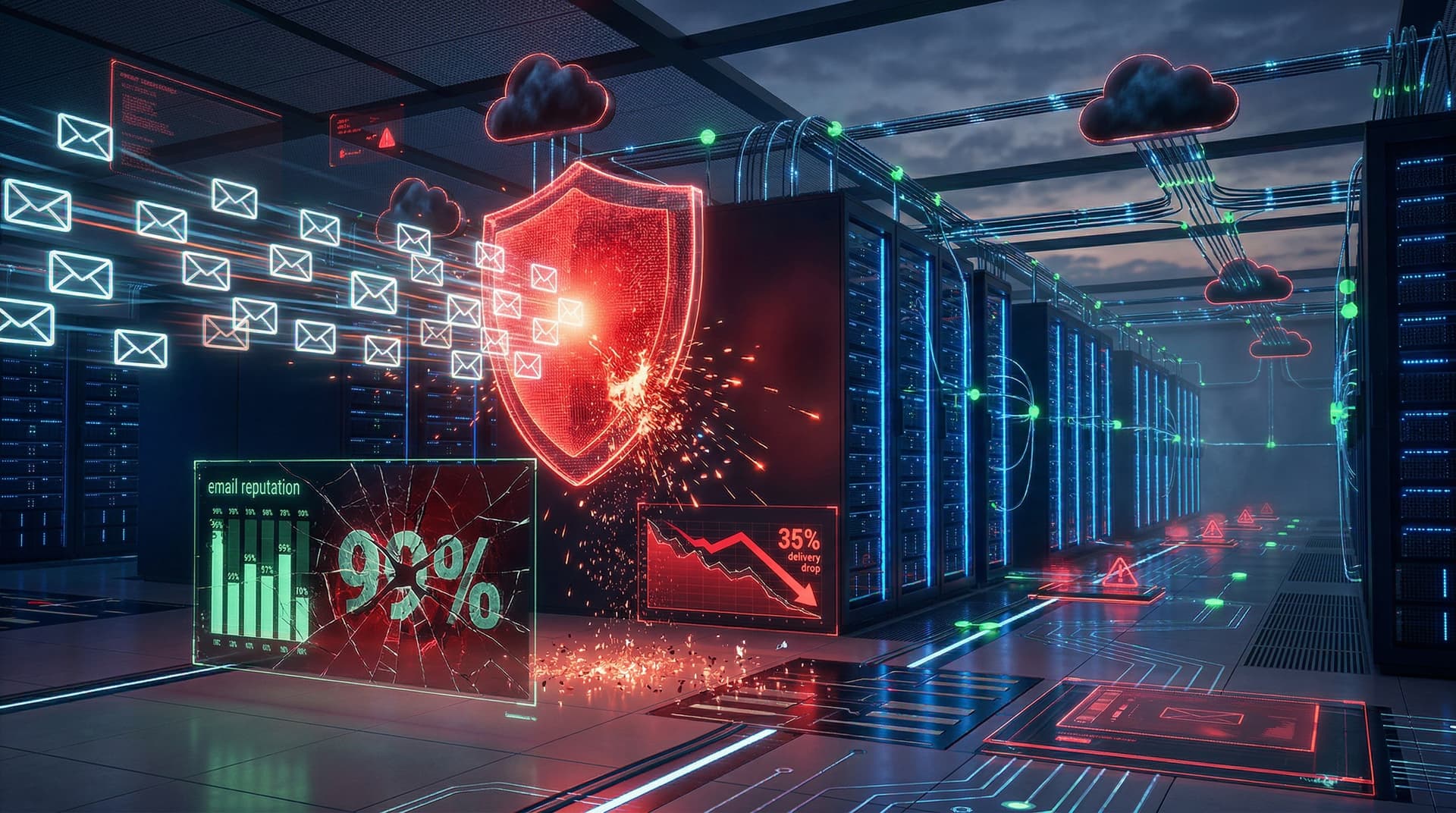 Gmail Blocks 99% Email Reputation Senders: 35% Drop