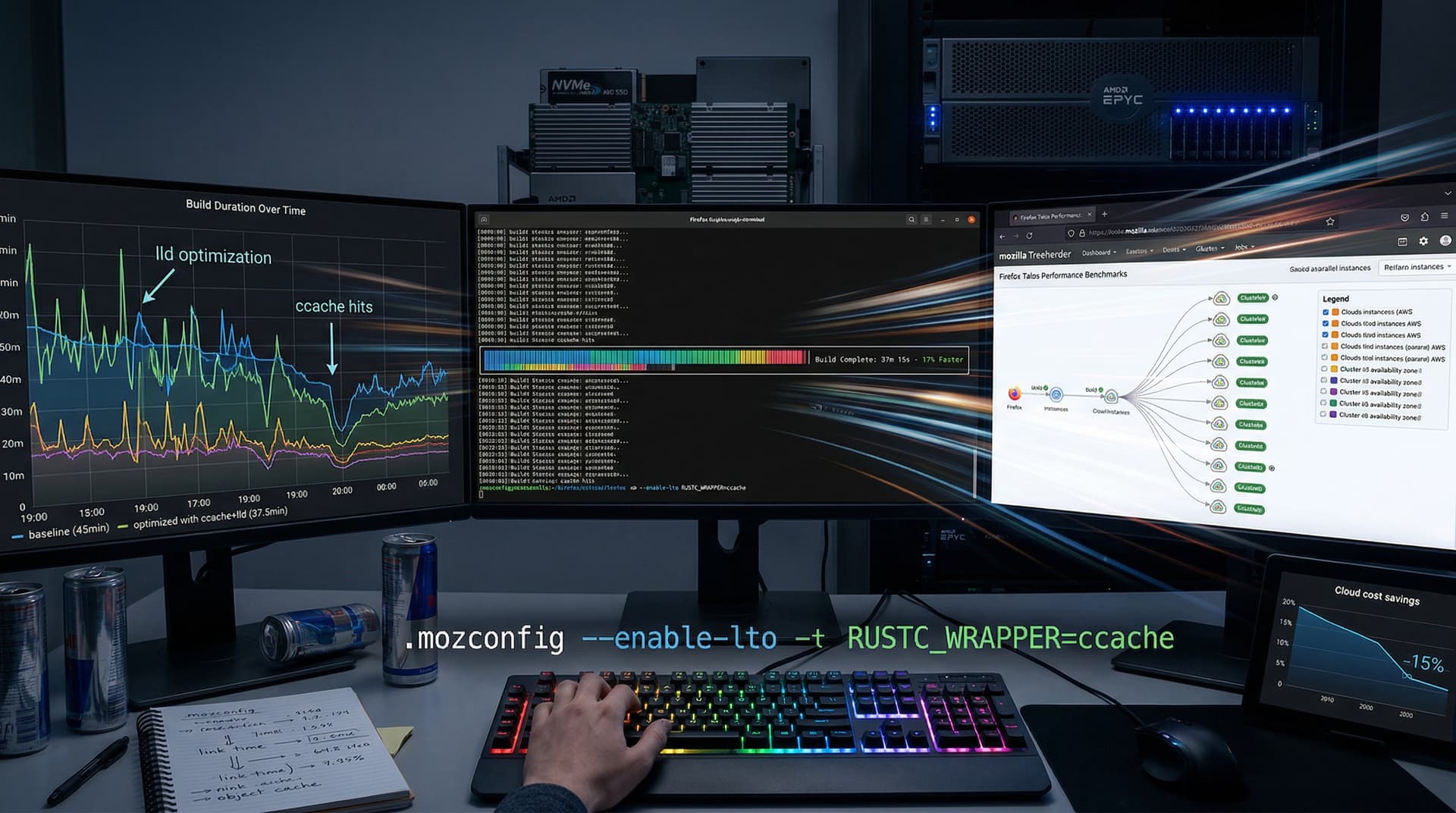 Firefox Builds Faster by 17%: Mozilla Optimizations Cut Dev Times