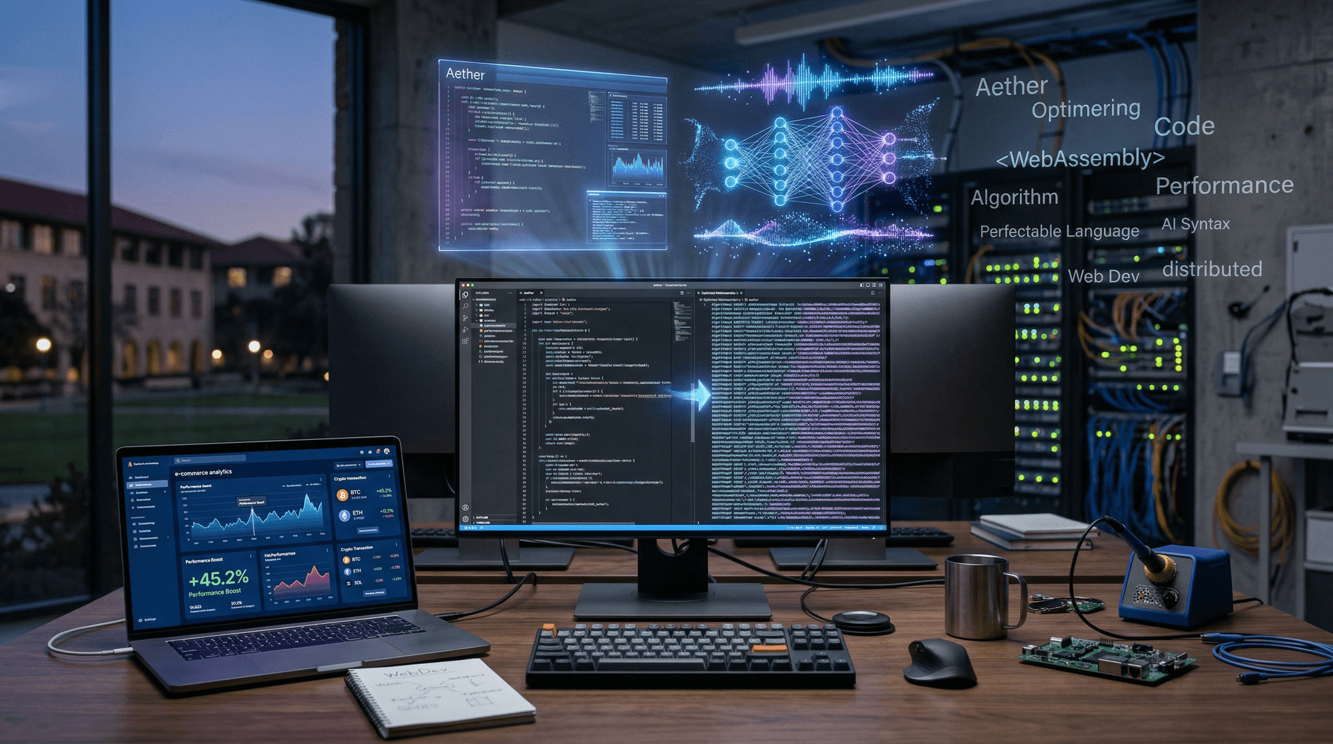 Perfectable Programming Language Aether Delivers 45% Web Speed Boost
