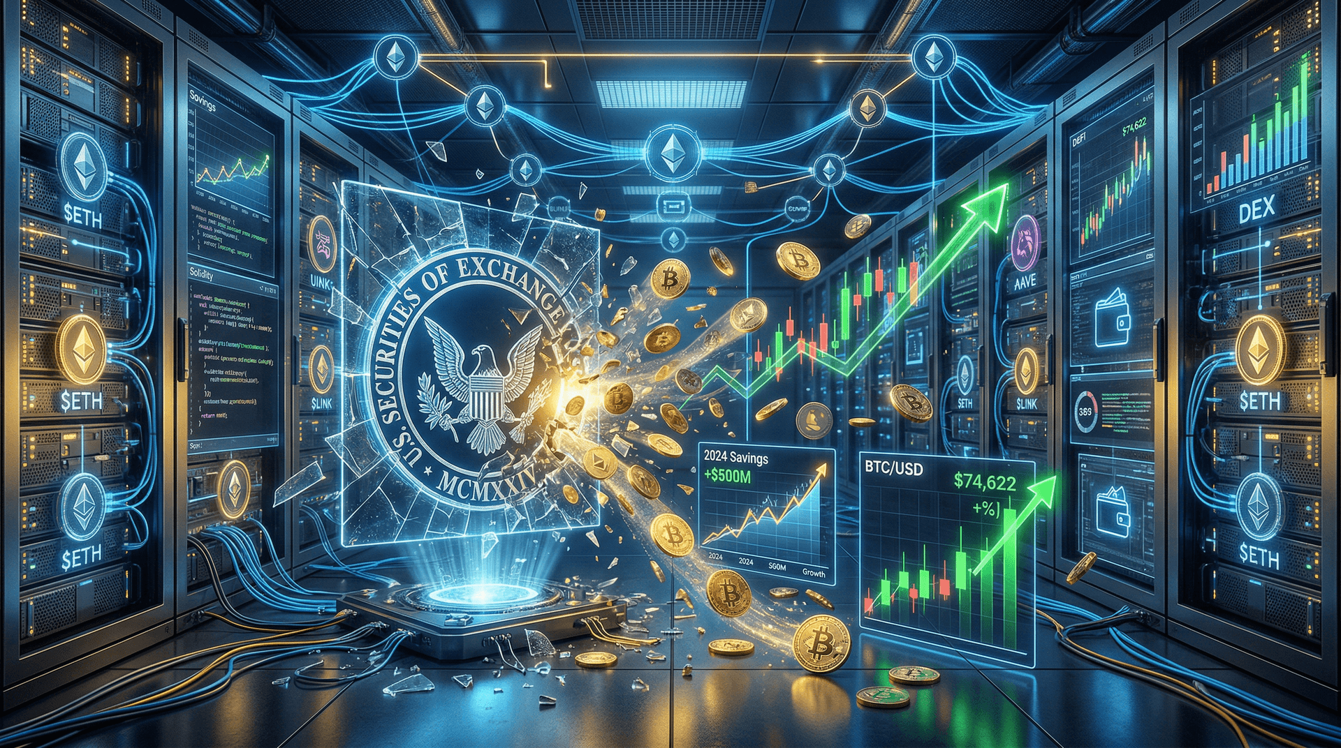 SEC Crypto Exemption Frees DeFi Interfaces, Saving $500M Yearly