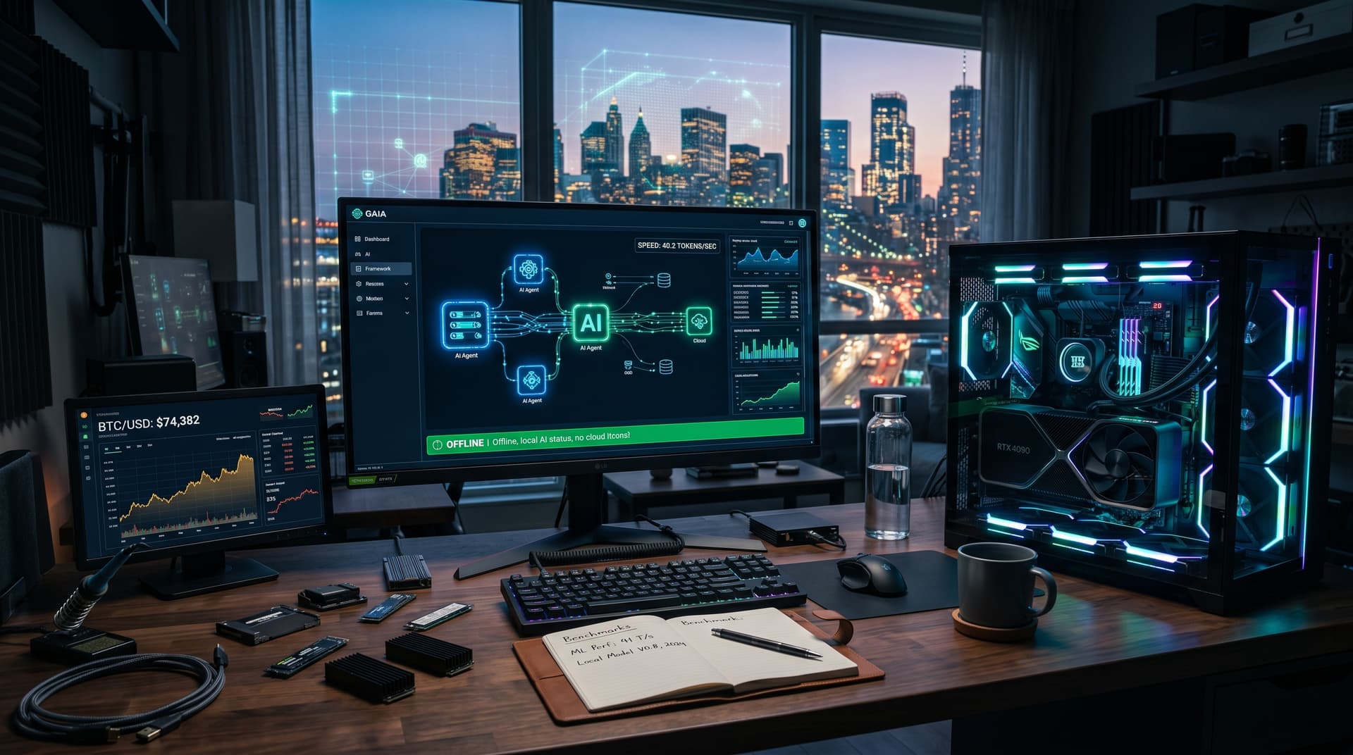 GAIA AI Framework Hits 40 Tokens/Sec Offline, Cuts Cloud Costs 70%