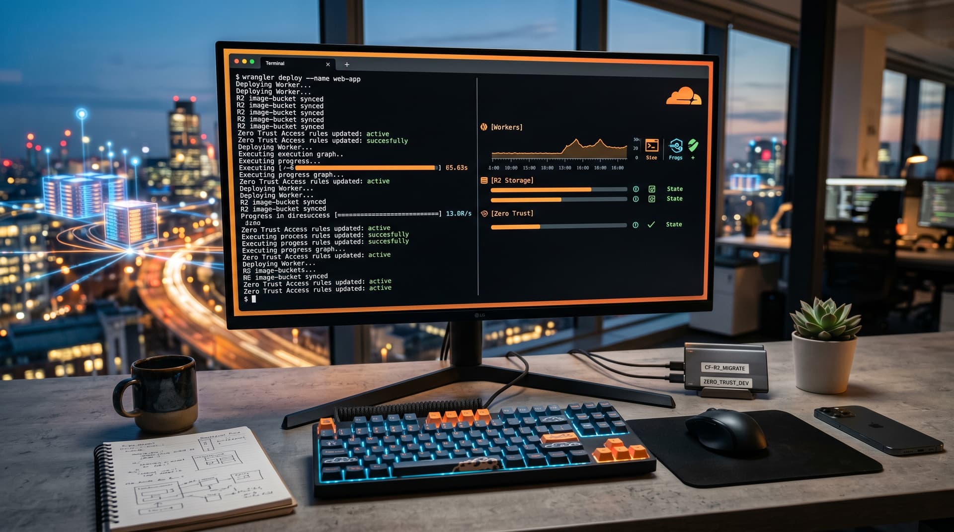 Cloudflare CLI Cuts Deployment Time 40% Across 20 Services