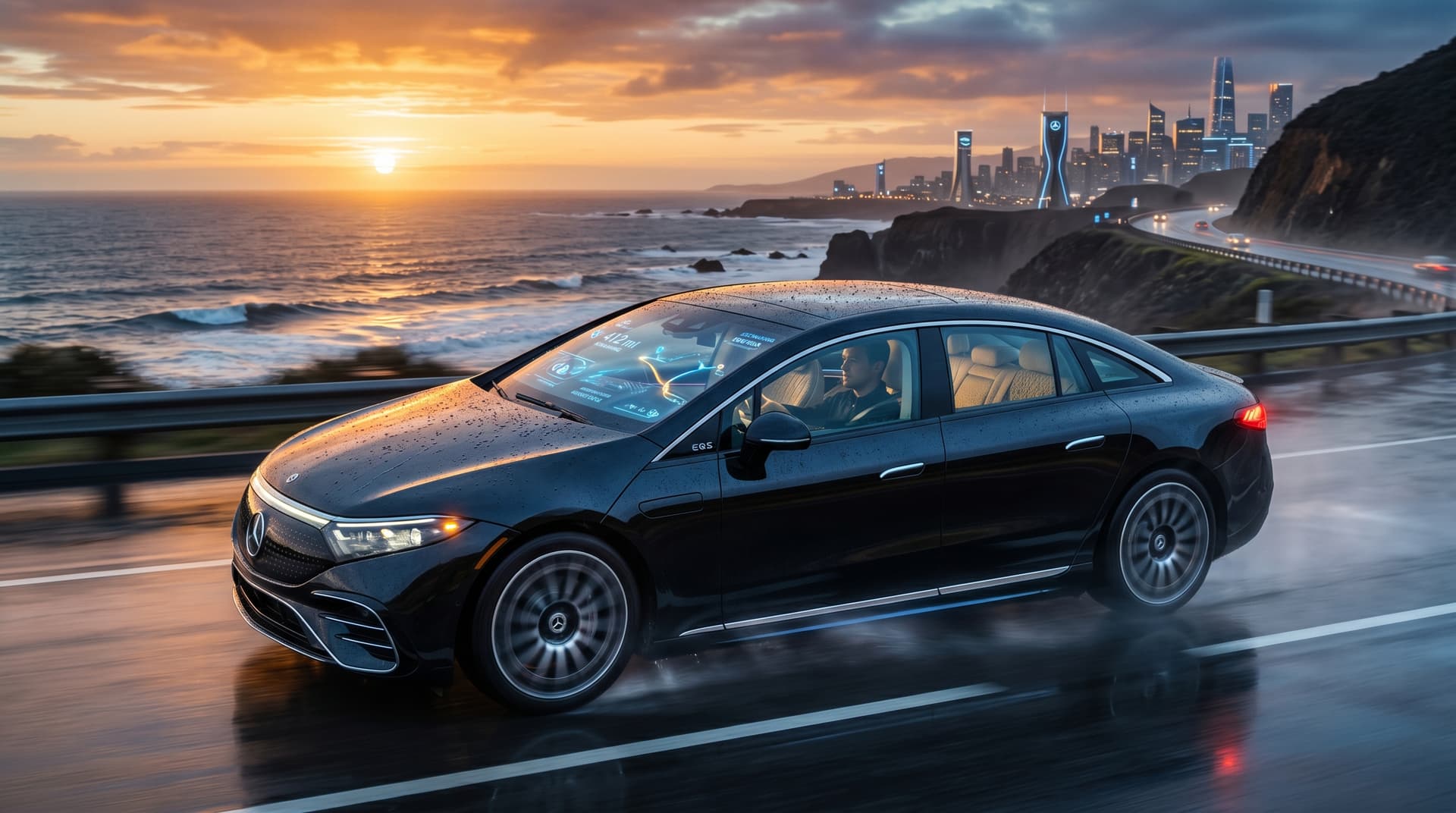 2027 Mercedes-Benz EQS Hits 500-Mile Range with AI Tech