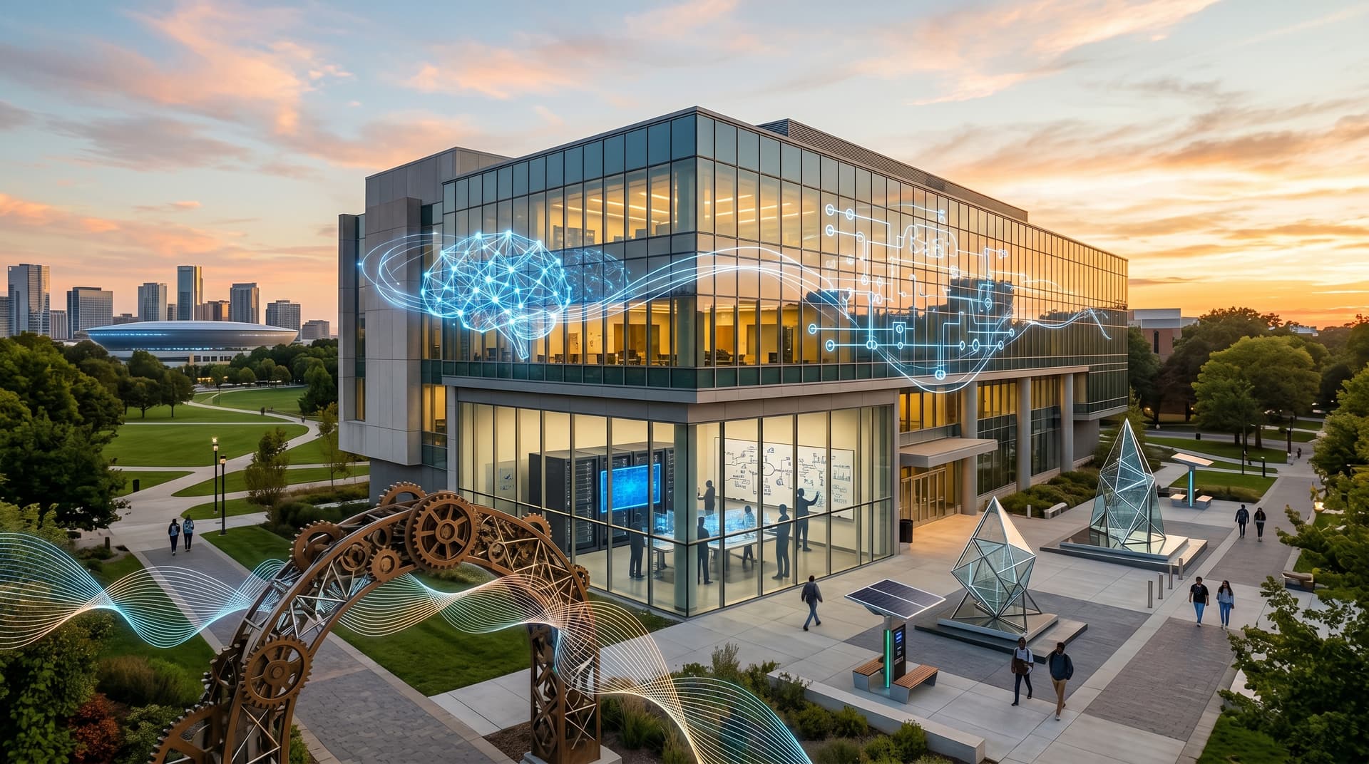 Einstein Labs GMU Launches AI Accelerator as BTC Hits $74K, Fear 23