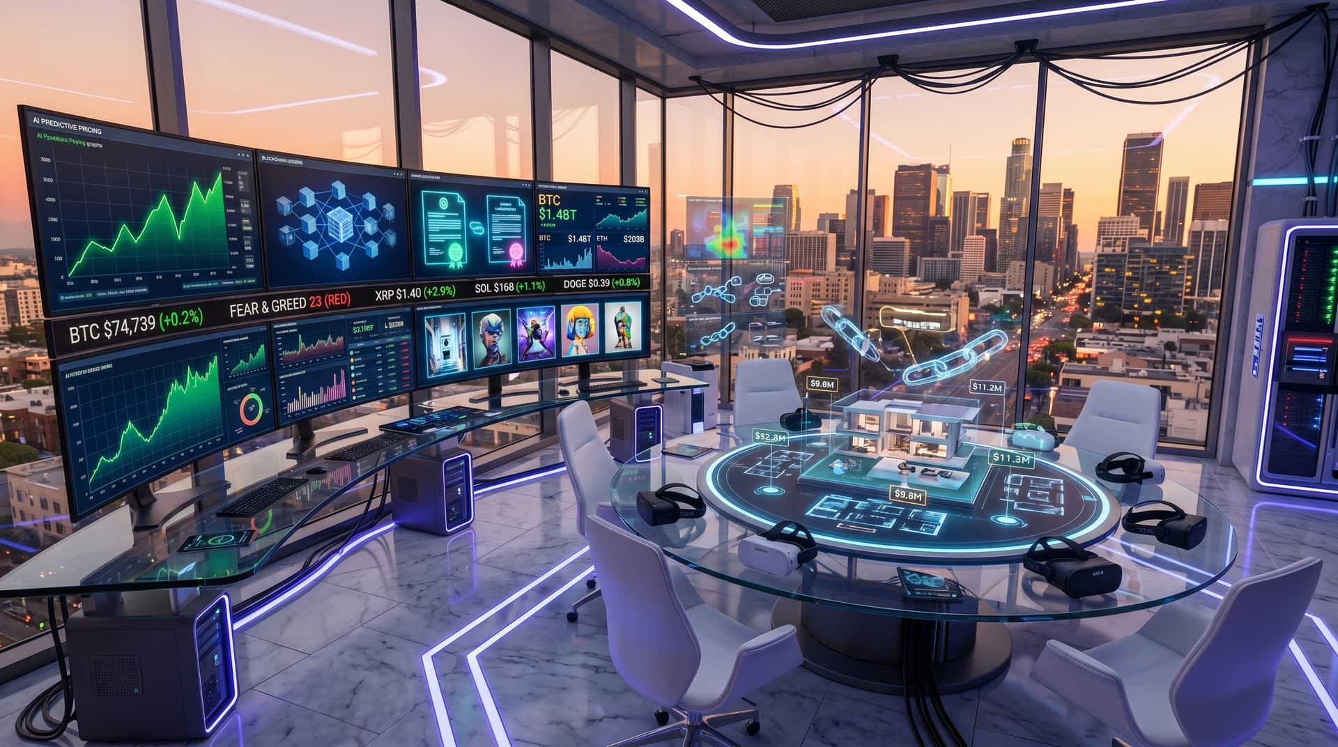 AI Real Estate Predictive Pricing Reshapes Markets as BTC Hits $74,739