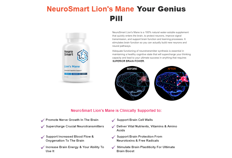 Neurosmart Lion's Mane Nootropic
