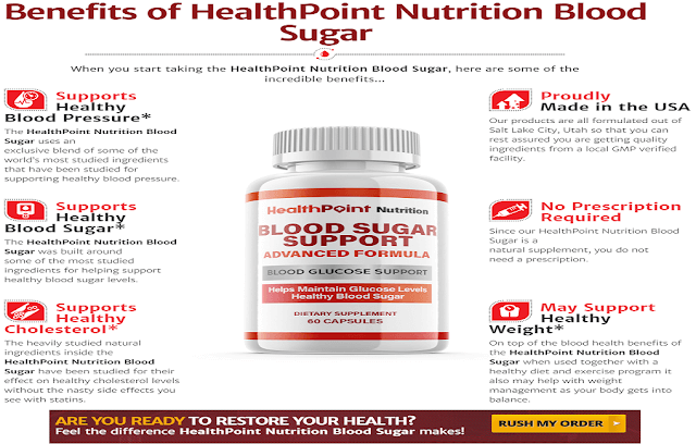 HealthPoint Nutrition Blood Sugar Support 